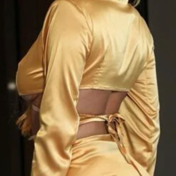 2 for $85 Gold Dress Set - Picture 4 of 4